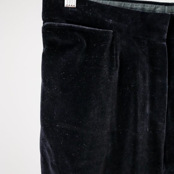 Yves Saint Laurent Rive Gauche Velvet Pants - Picture 5 of 10